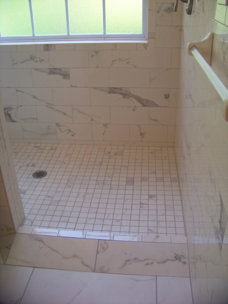 Roll-In Bathroom Design